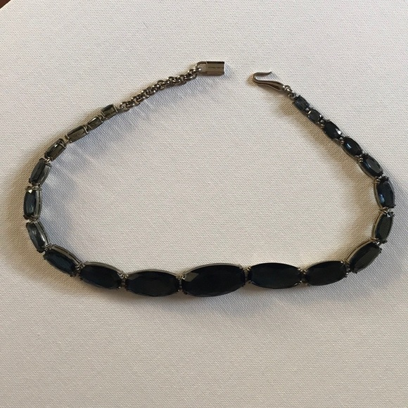 Ellen Tracy Vintage Crystal Stone Necklace - Picture 2 of 8